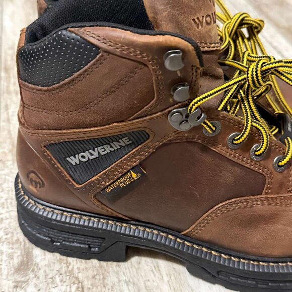Wolverine Boots for men NEW Waterprof Boots for Work Mens Size 7.5 main image 12